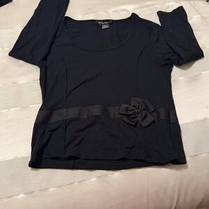 Etcetra black top size small